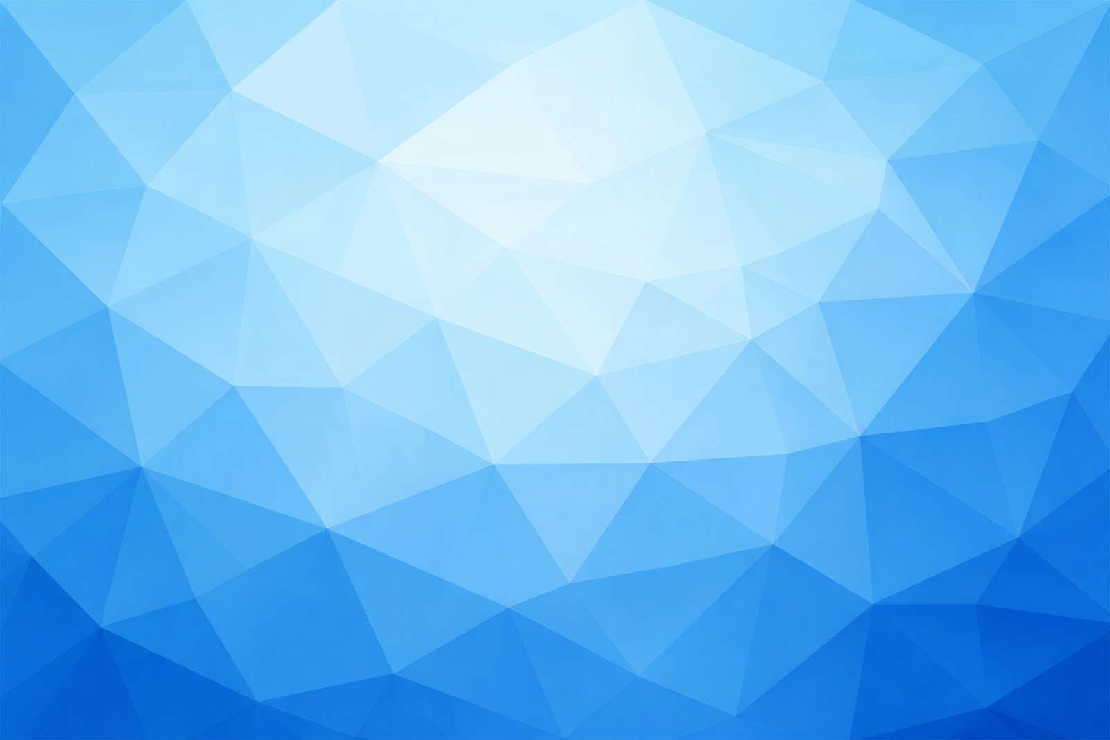 Triangular Low-Poly Mesh Geometric Background in Gradient Blues – Free Download