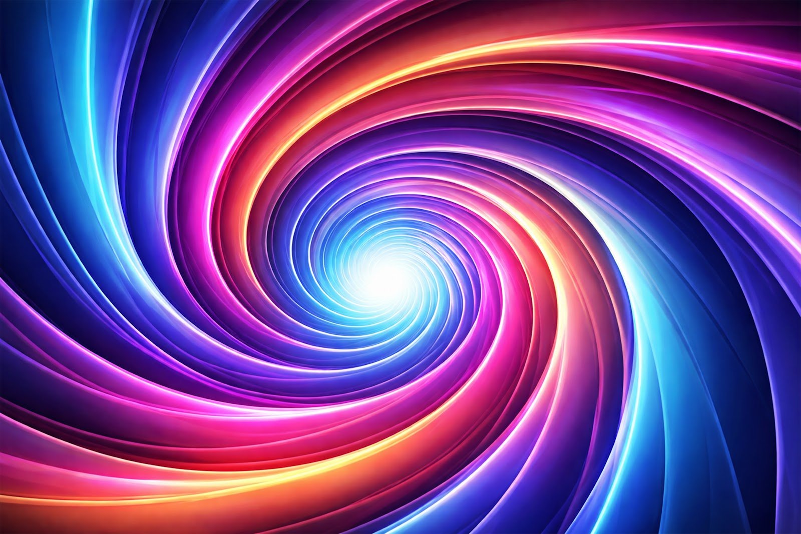 Twisted 3D Spiral Tunnel Background – High-Resolution Download