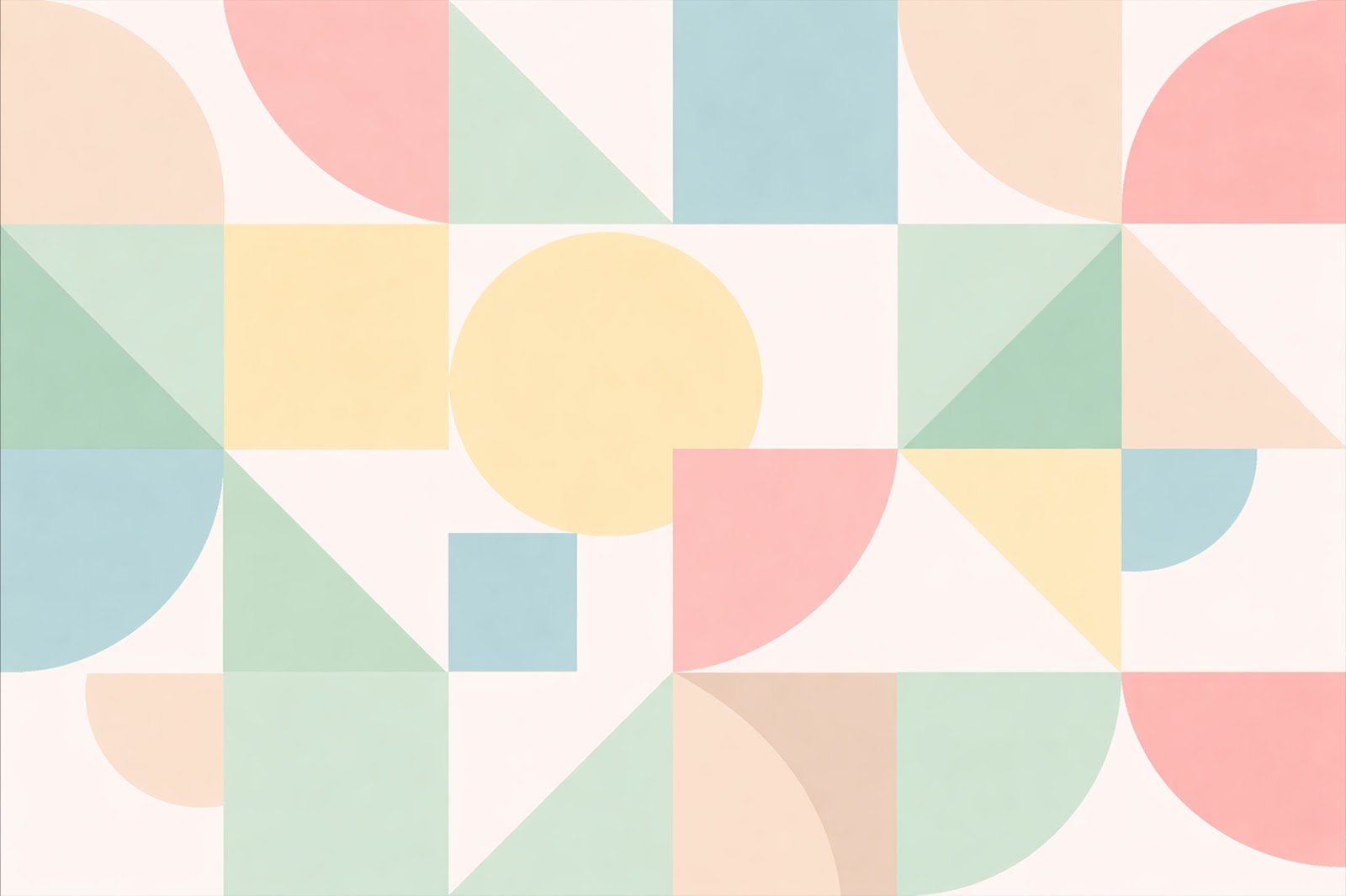 Clean Geometric Pastel Blocks Background – Minimal Abstract Wallpaper High Resolution Download