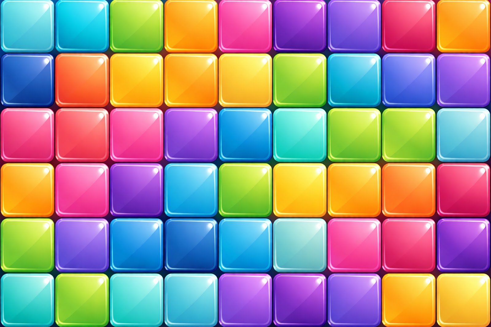 Glossy Rounded Square Tiles Background – Geometric Pattern Free Download