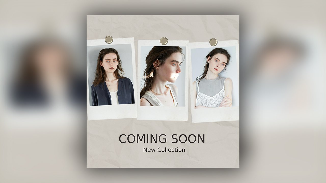 Light Brown Collage Coming Soon Instagram Post
