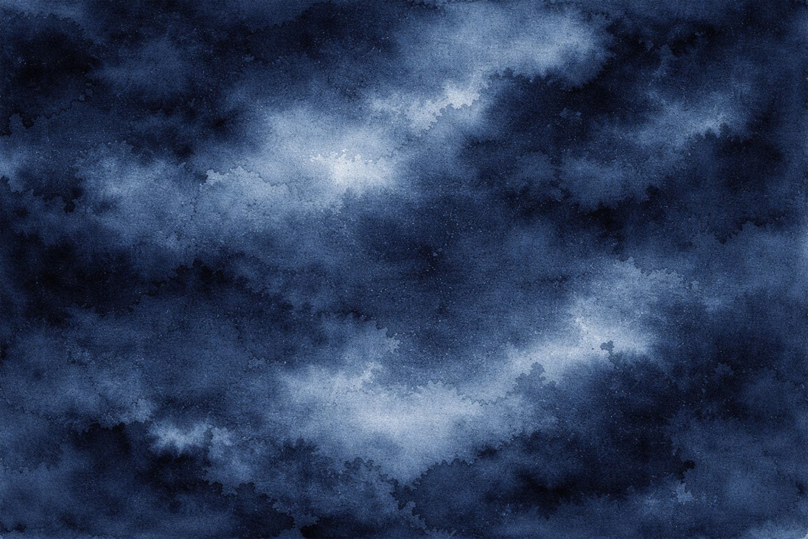 Deep Navy Storm Watercolor Texture – Free Download for Artistic Designs