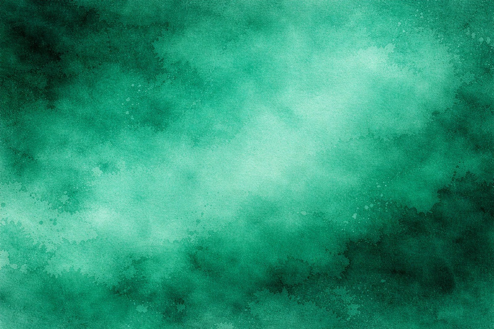 Emerald Watercolor Texture – Rich Pigment Wash Free to Download