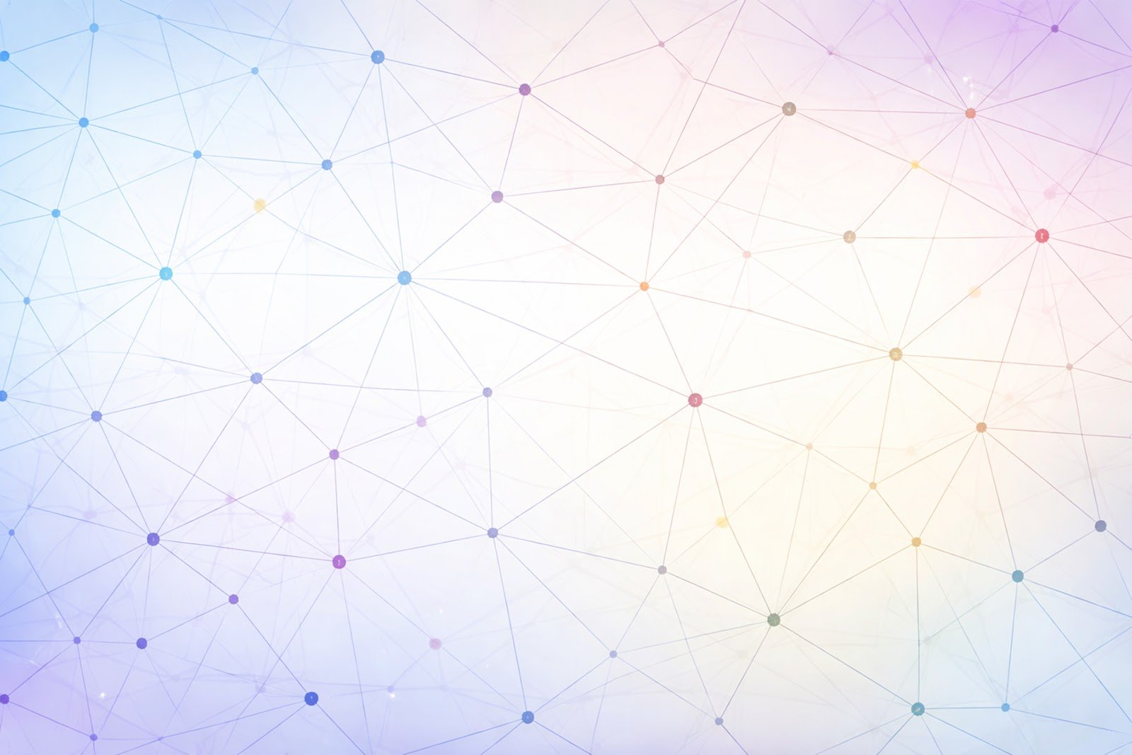 Geometric Background with Random Dots Connected by Thin Lines – Download in HD