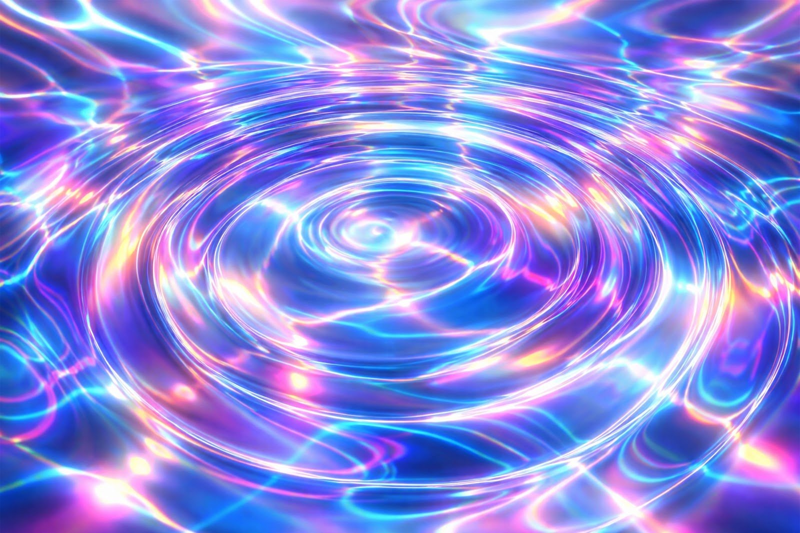 3D Water Ripple Displacement Background – Abstract Liquid Wave Effect Texture for Download