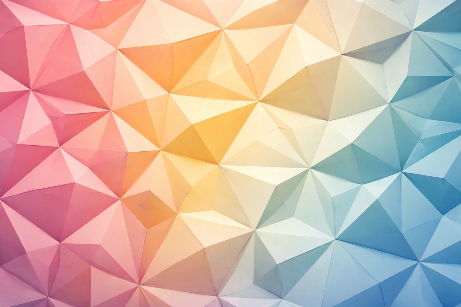 Origami Polygon Geometric Background – Folded 3D Surfaces Download