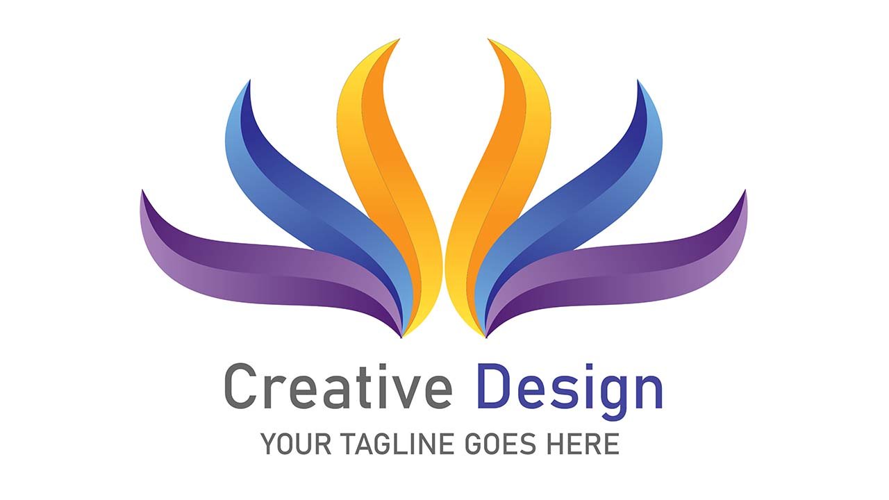 Abstract and Colorful Logo Design – Ai File Free Download