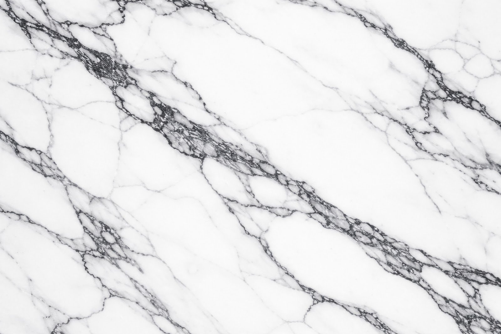 Luxury Statuario White Marble Texture Background | Bold Dark Veins | Free