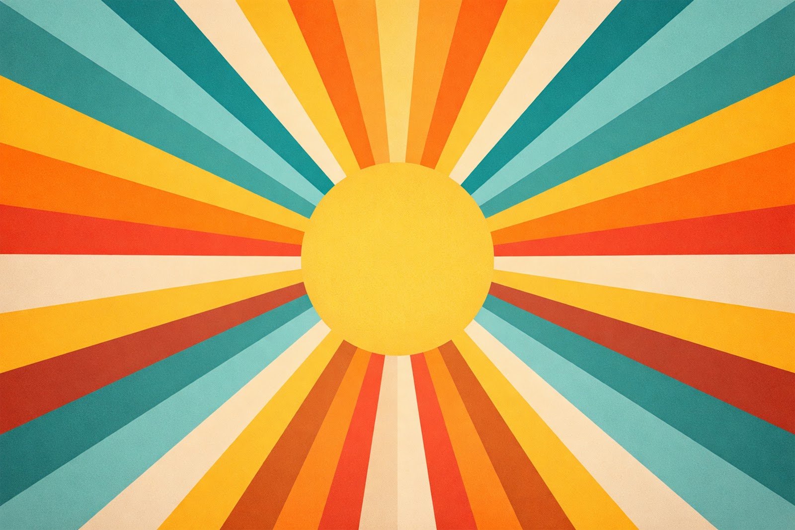 Geometric Sunburst Background PNG – Modern Radial Pattern to Download