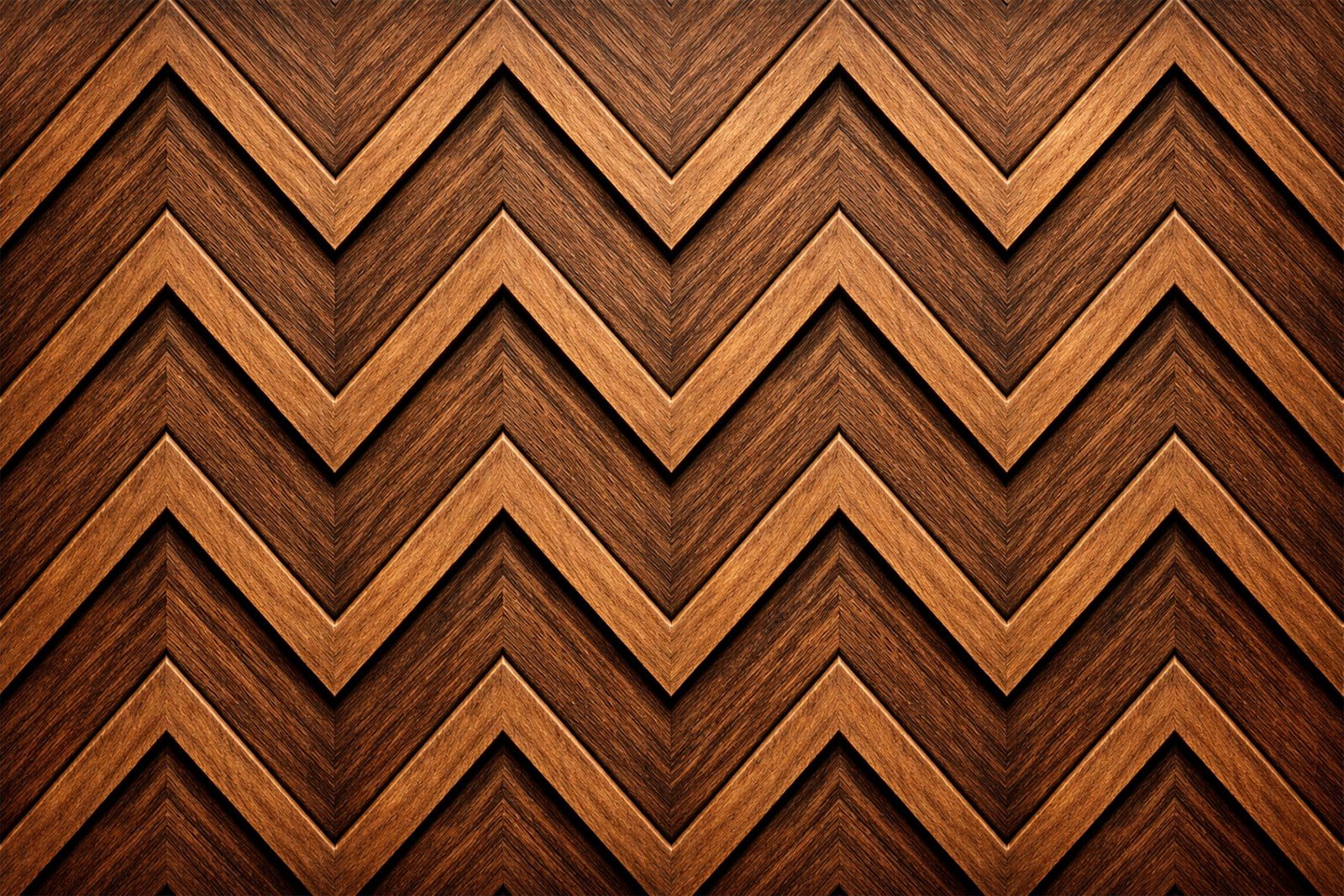 Abstract Zigzag Carved Wood Background – Geometric Wooden Texture Free Download