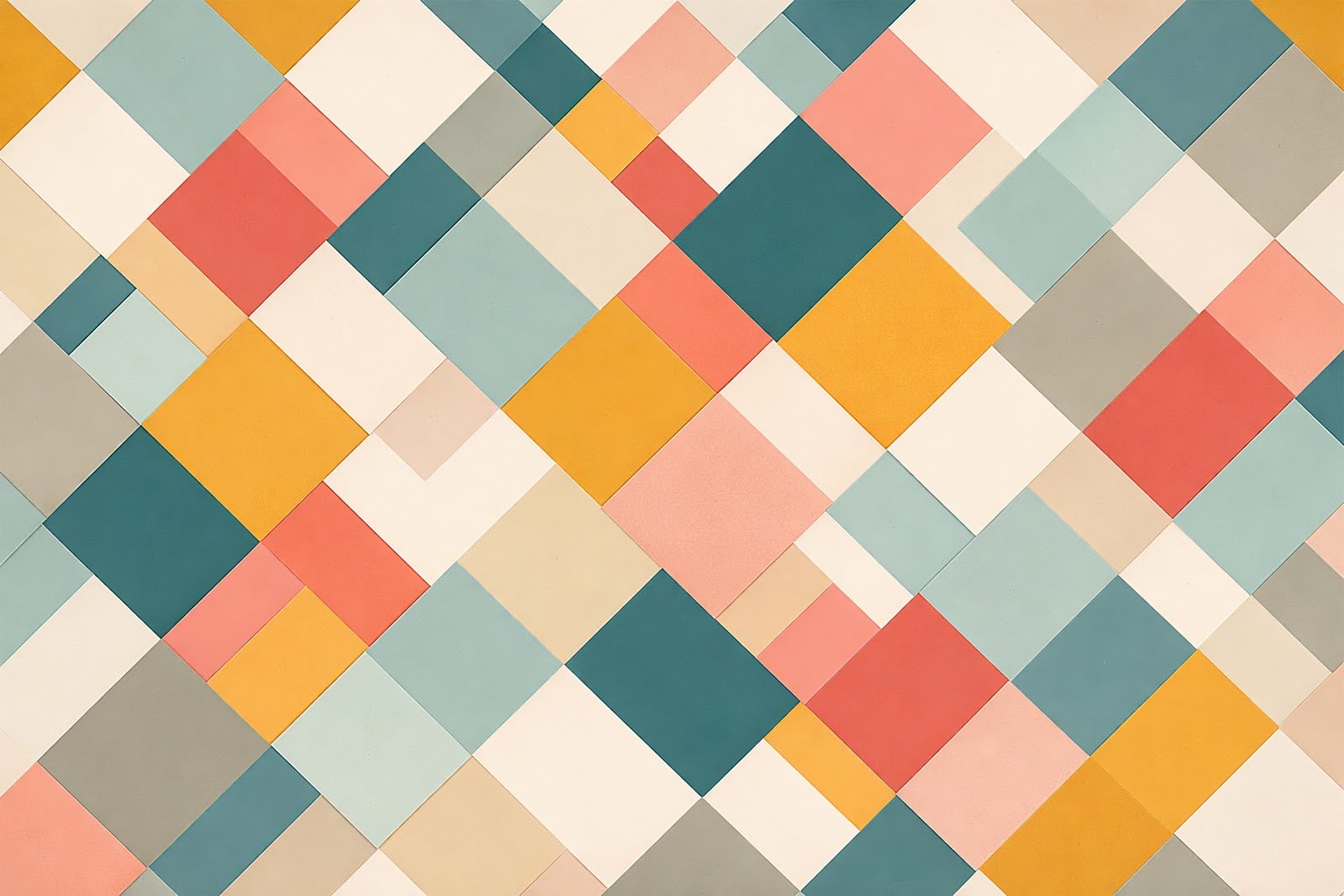 Offset Square Pattern Background – Modern Geometric Grid Design