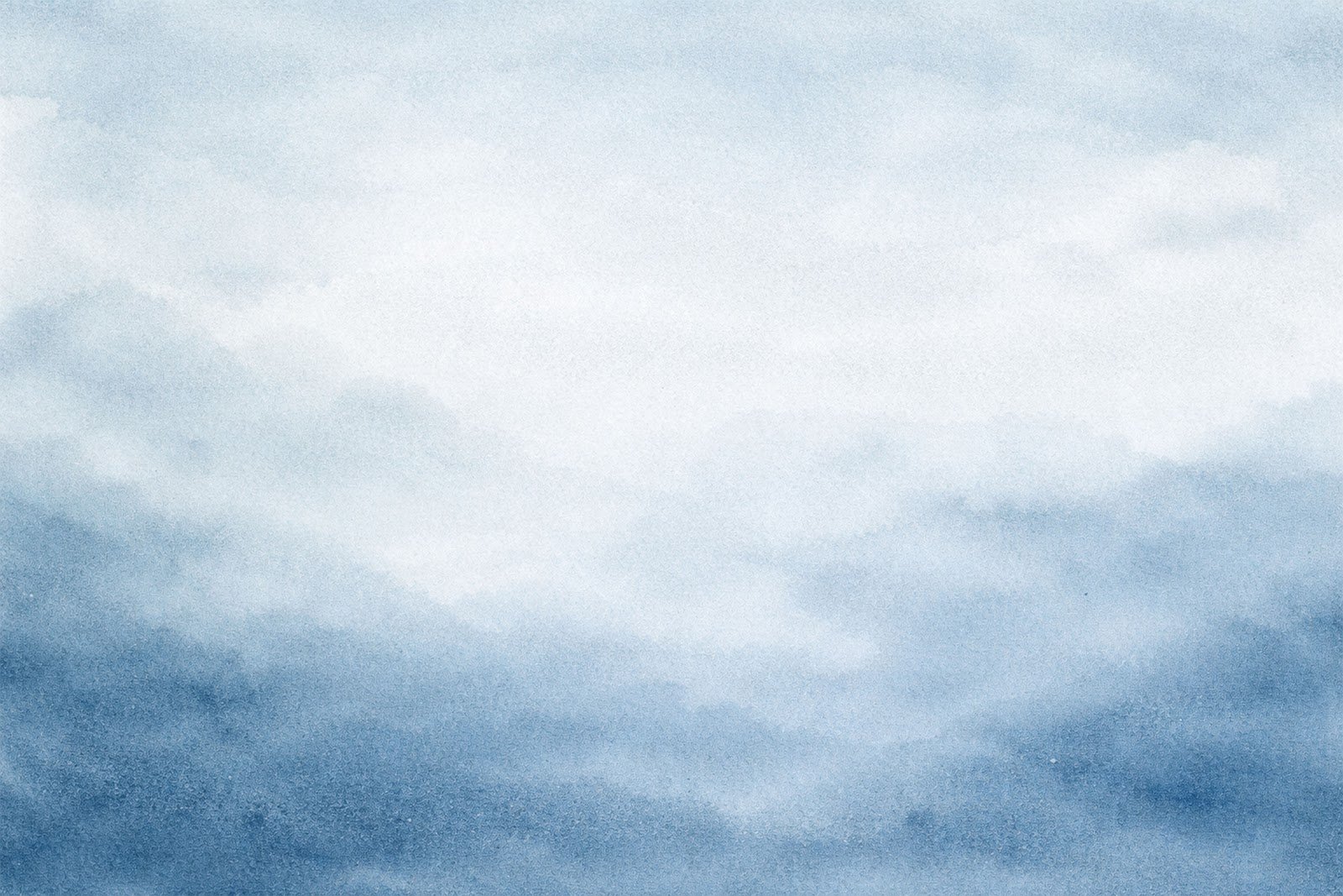 Blue–Grey Winter Watercolor Texture Background – Elegant Gradient for Design