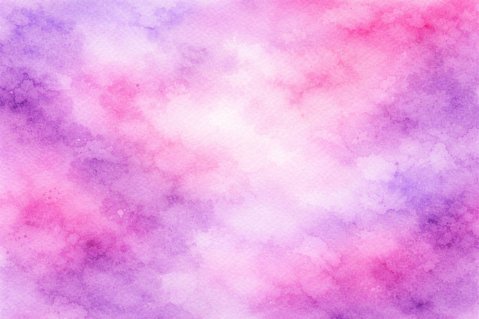 Purple–Pink Romantic Watercolor Texture Background – Soft Artistic Blend