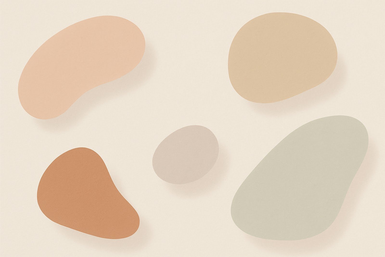 Free Download: Soft Shadow Abstract Shapes Background for Creative Projects