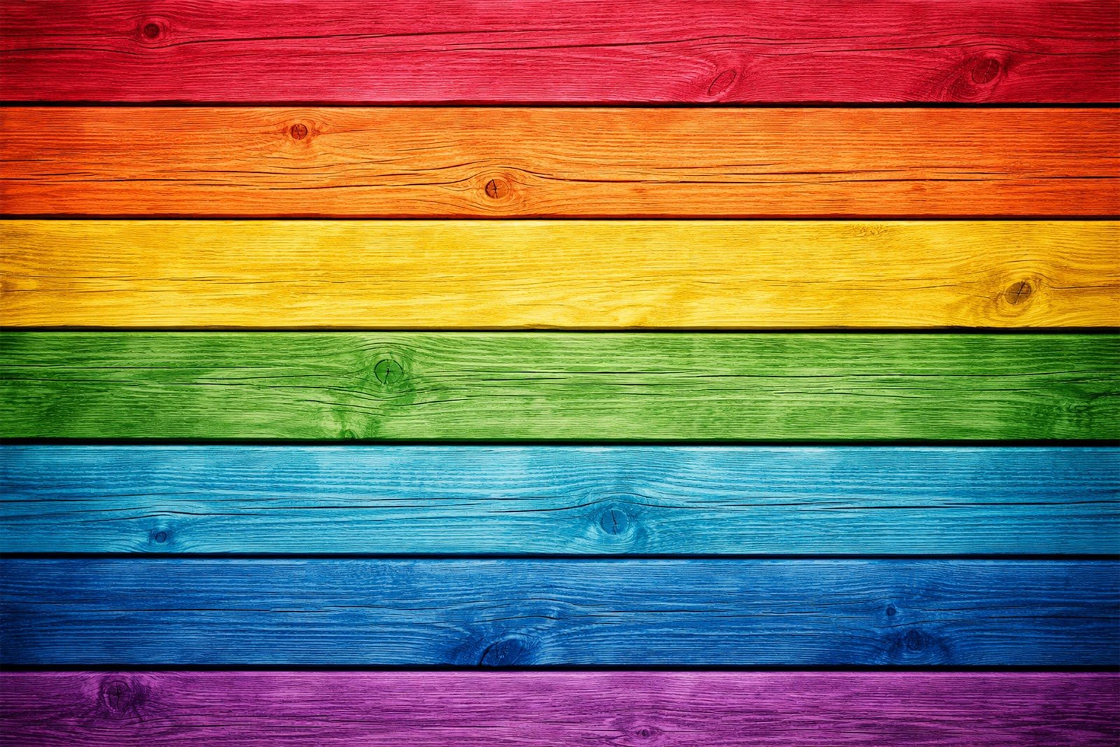 Rainbow Wooden Slats Texture Background – Free Download (High-Resolution)