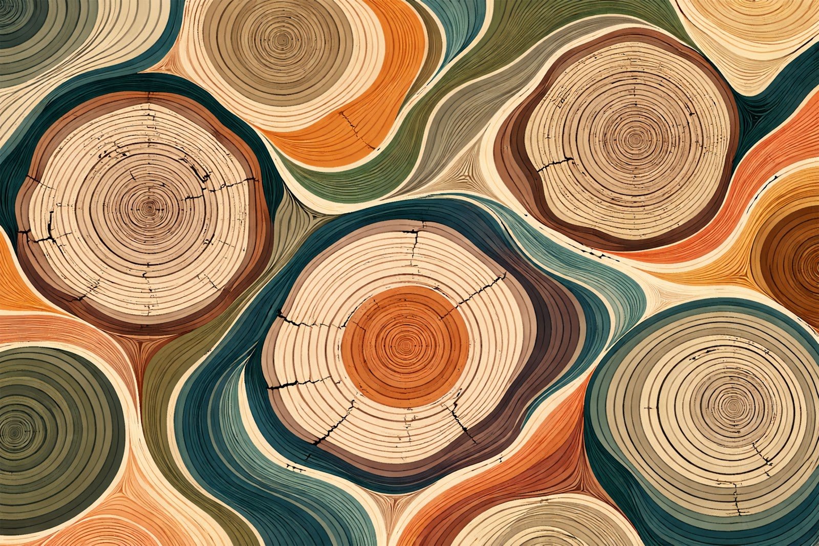 Abstract Tree Ring Abstractions Background Free to Download