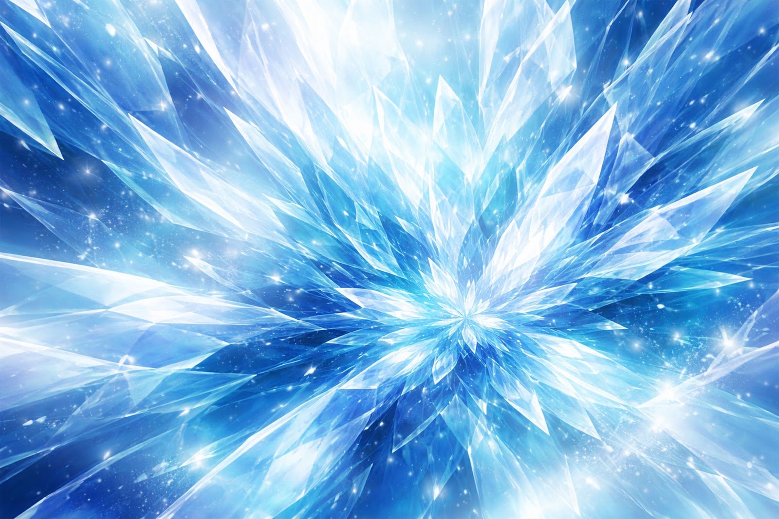 Abstract Ice Crystal Abstractions Background Free to Download