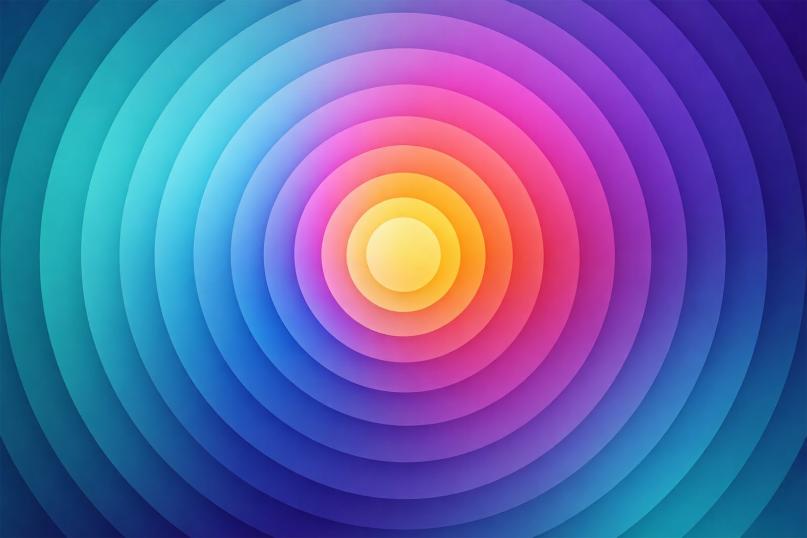 Concentric Circles Ripple Effect Geometric Background – Free Download