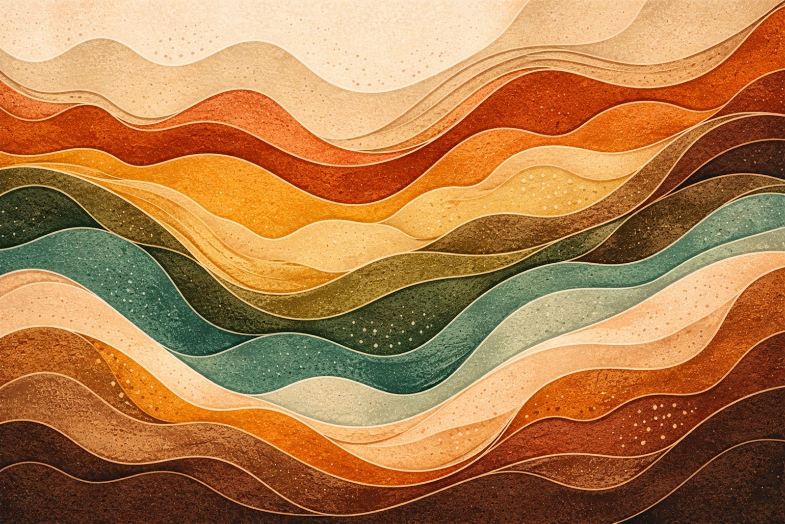 Abstract Earth-Layer Inspired Shapes Background Free to Download