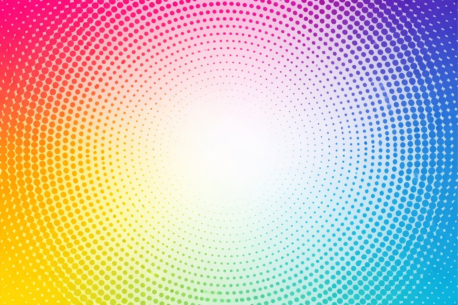 Halftone Circular Gradient Geometric Background – Abstract Dot Circle Pattern (Free HD Download)