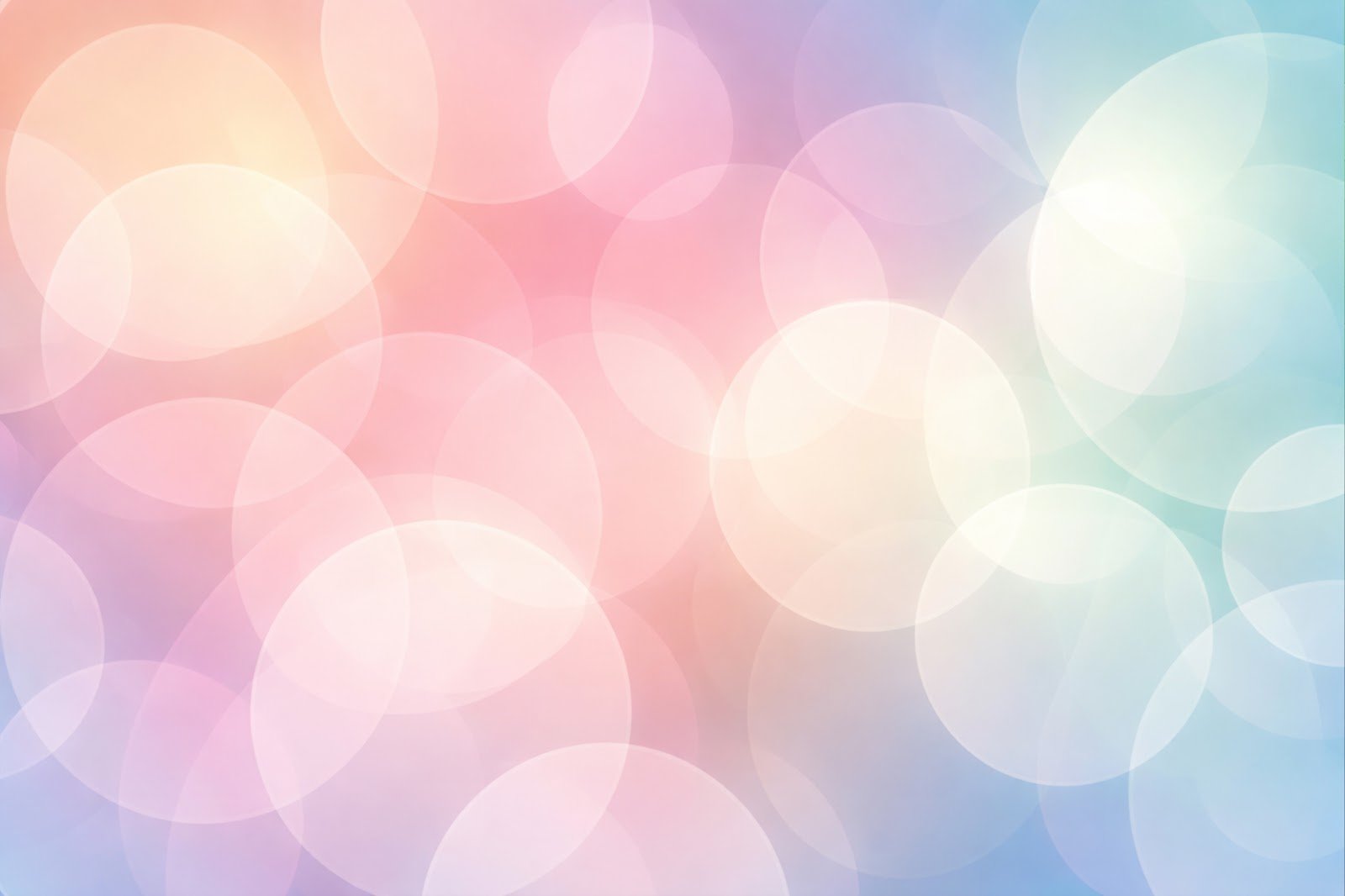 Soft Geometric Bokeh Circles Background – Abstract Blur Light Effect HD Download