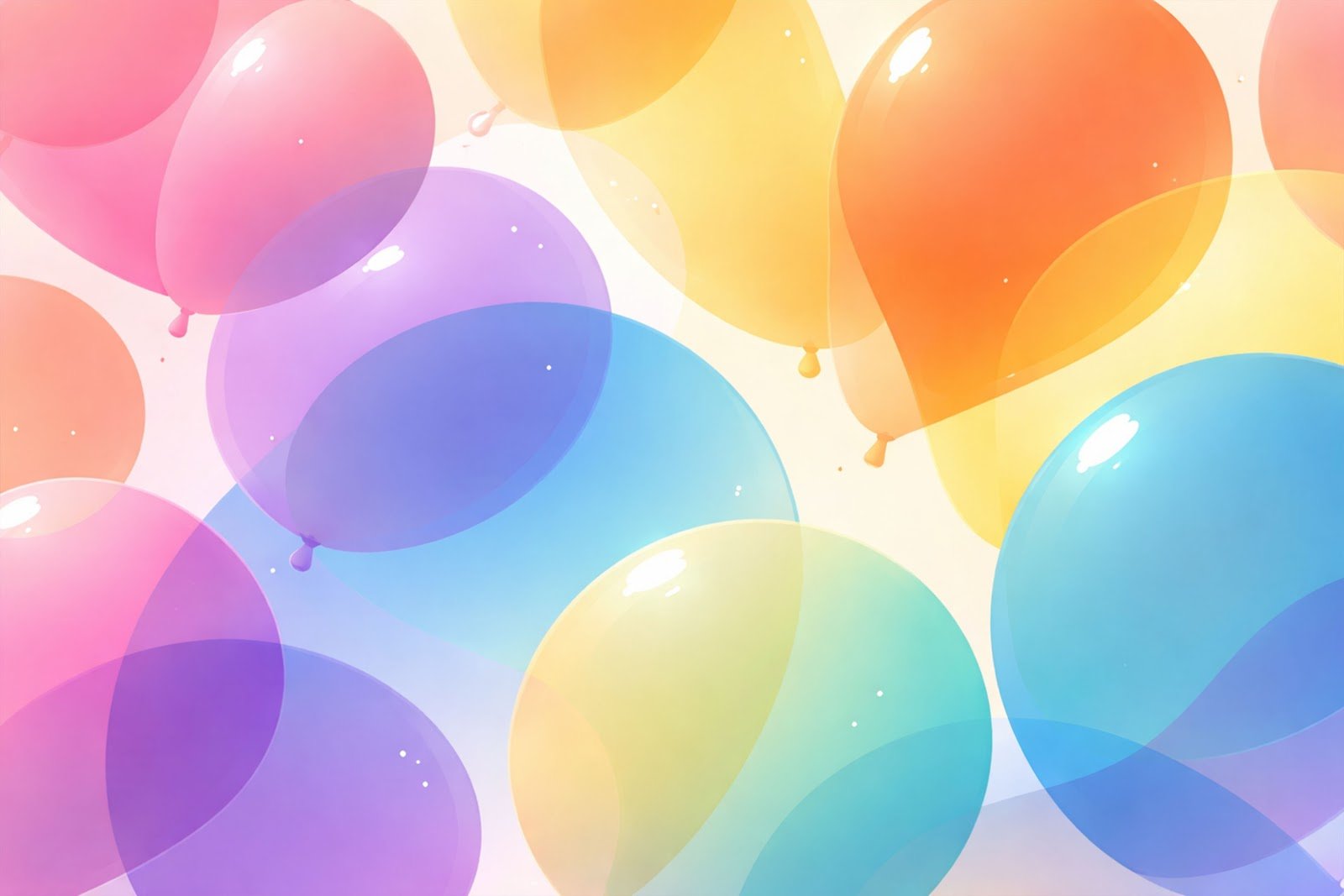 Abstract Balloon Shapes Background – Free Download for Creative Projects