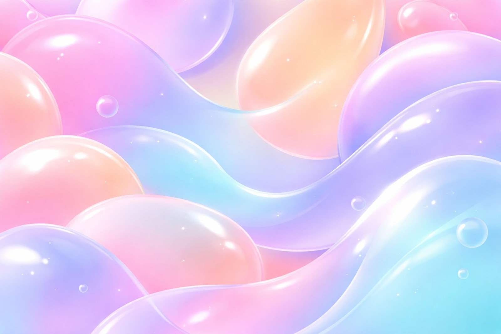 Soft Jelly Shapes Abstract Background – Free High-Resolution Download