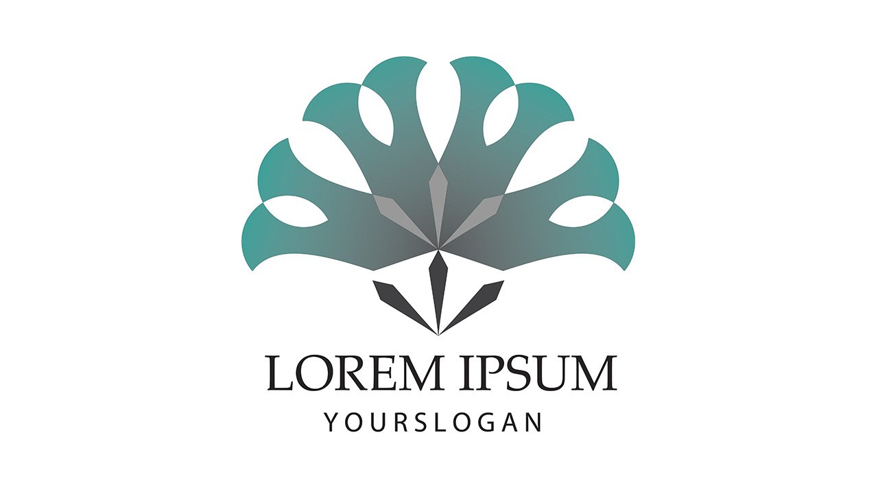 Creative Hand Fan logo template – Ai File Free Download