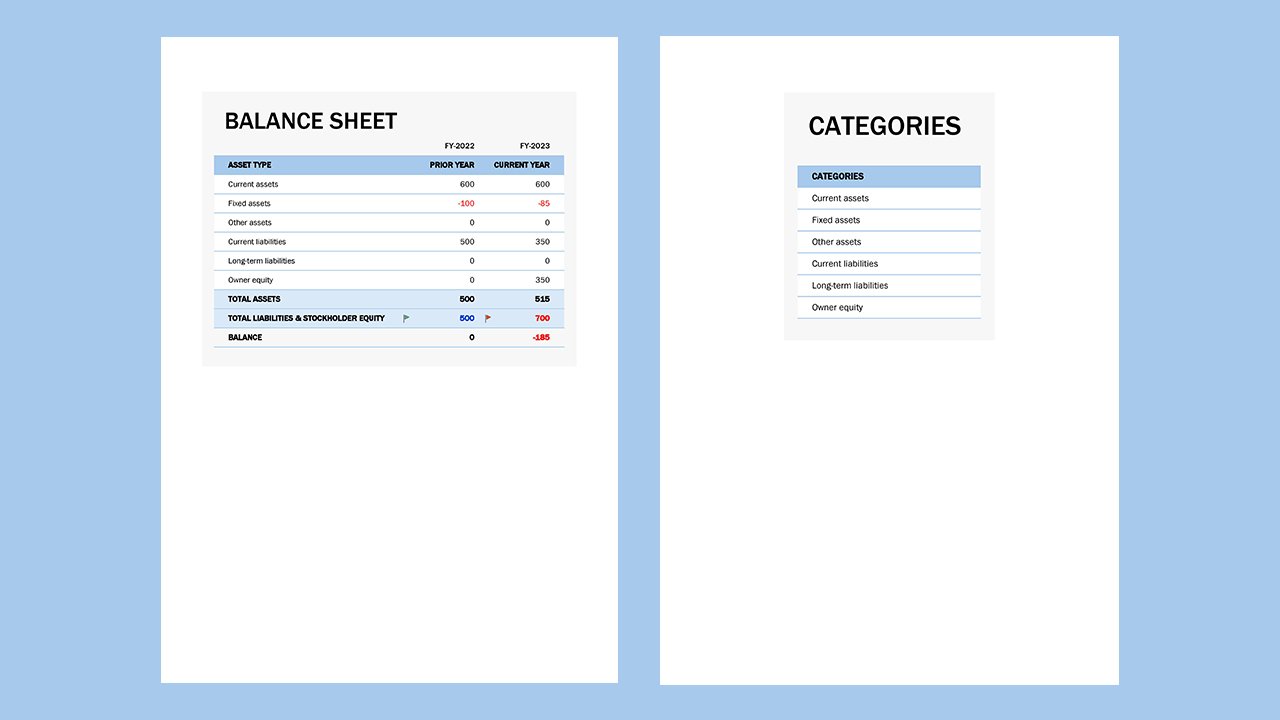 Balance sheet – Excel Templates Free Download