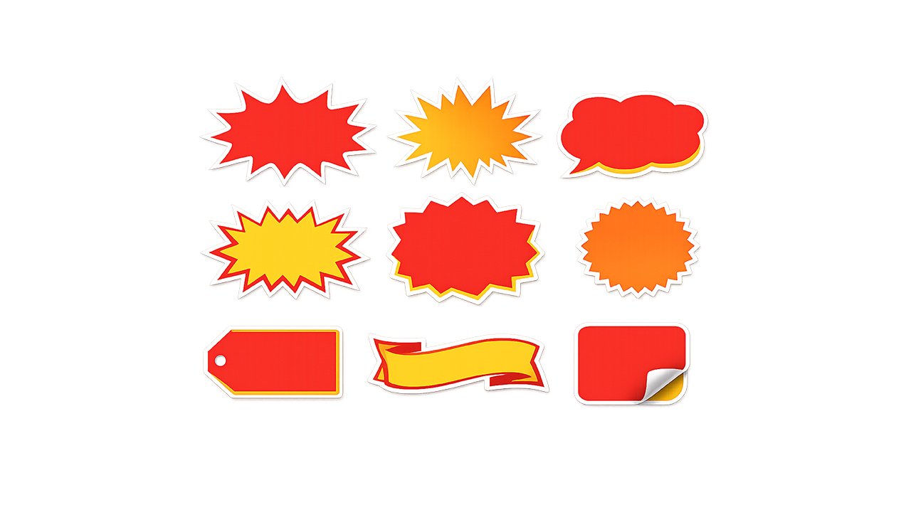 BIG SALE Discount Sticker PNG – Transparent Background High-Resolution Download