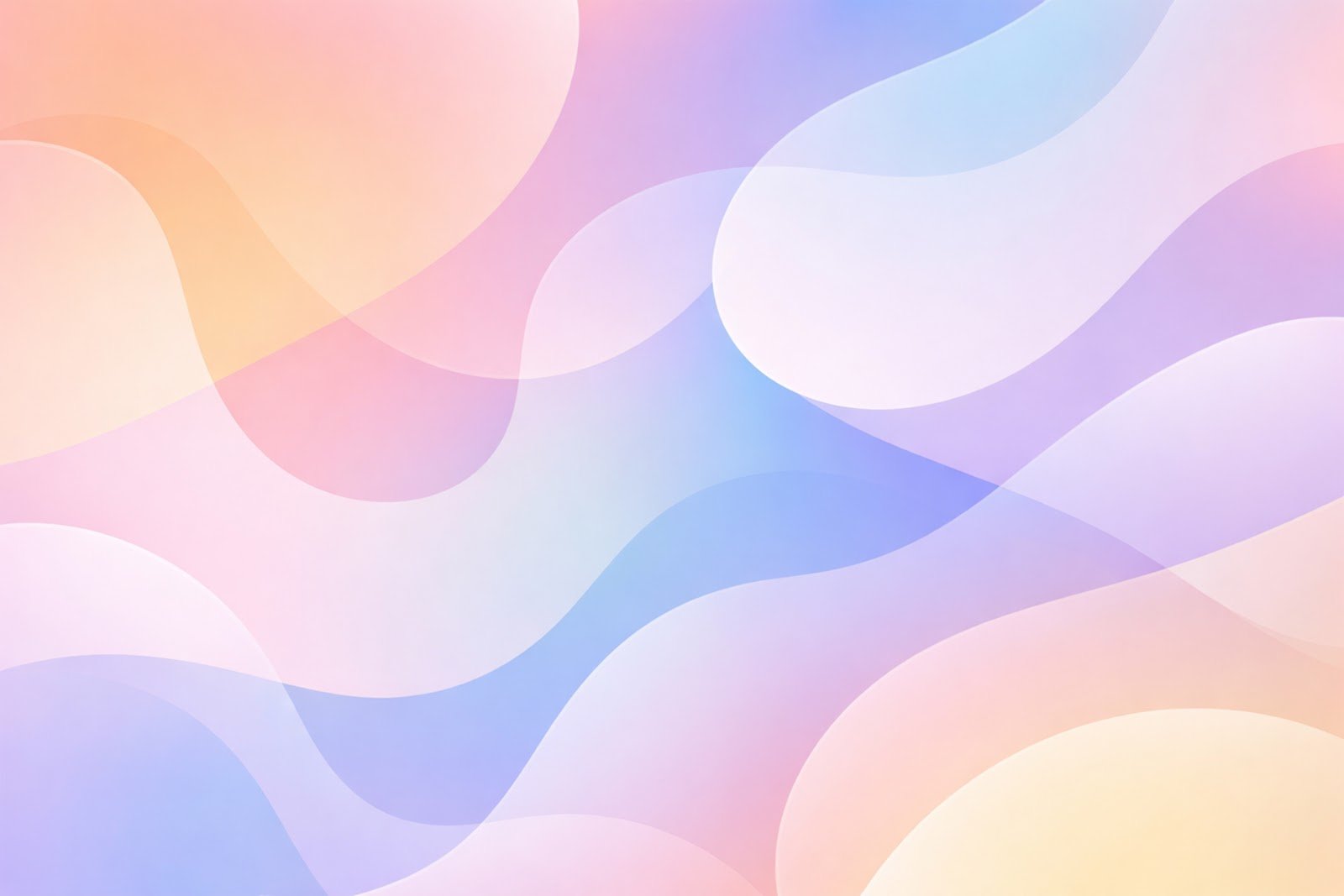 Abstract Soft Blob Shapes Background with Smooth Curves – Modern Minimal Design Free Download