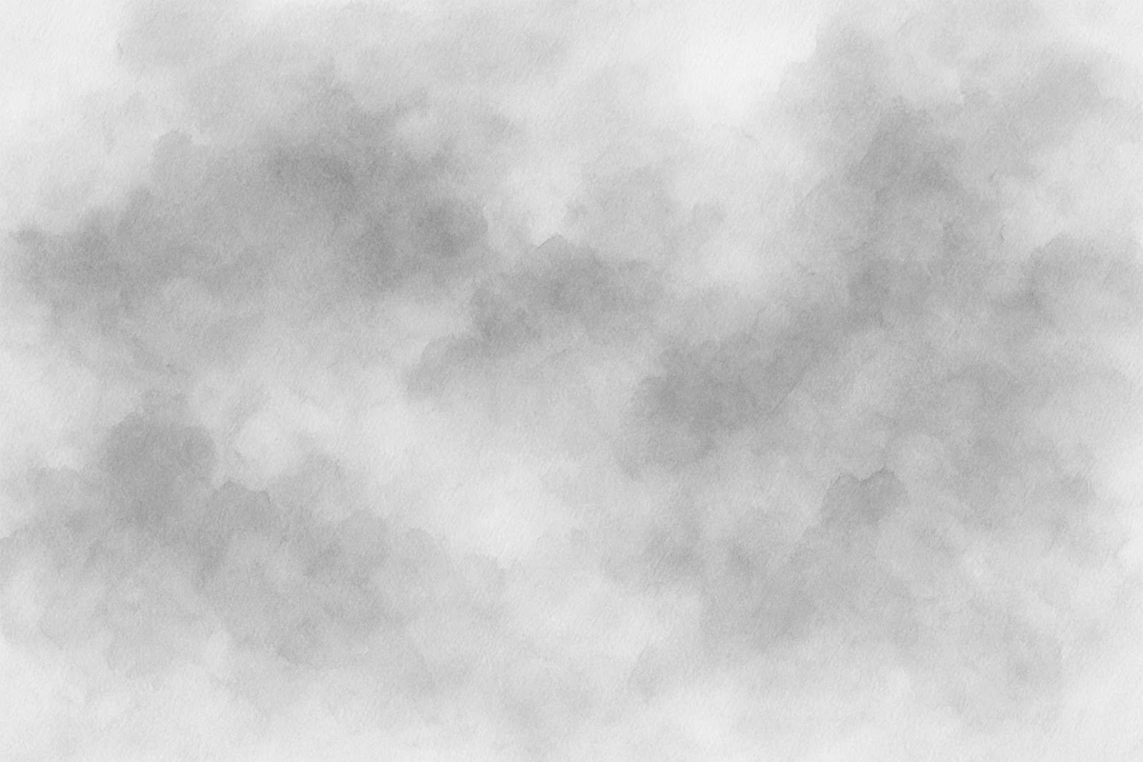 Faded Grey Watercolor Clouds Texture Background – Soft Moody Wash Free Download