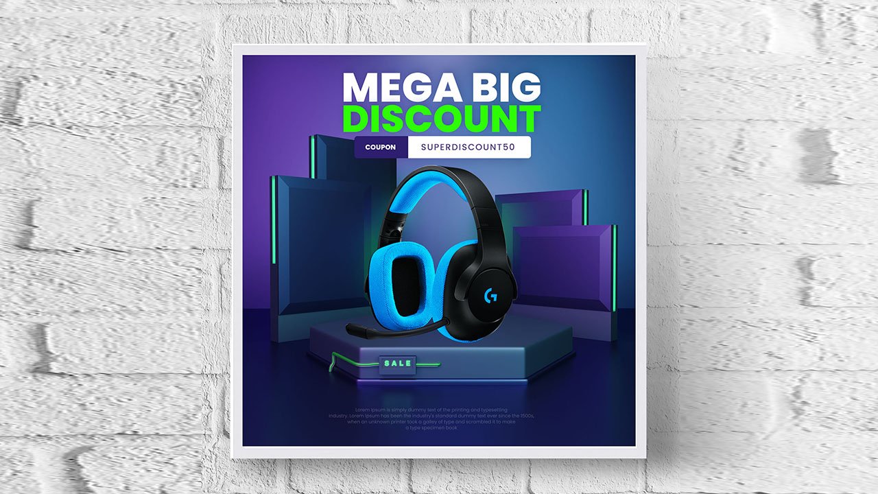 3d realistic background podium product display