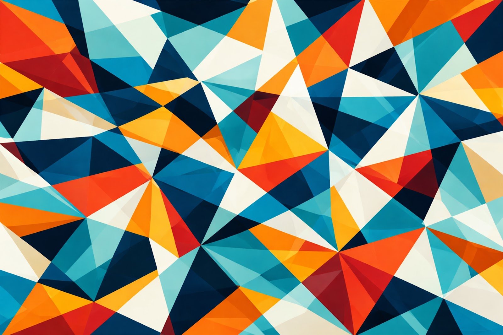 Abstract Broken Triangles Pattern Background – Modern Geometric Shapes Free Download