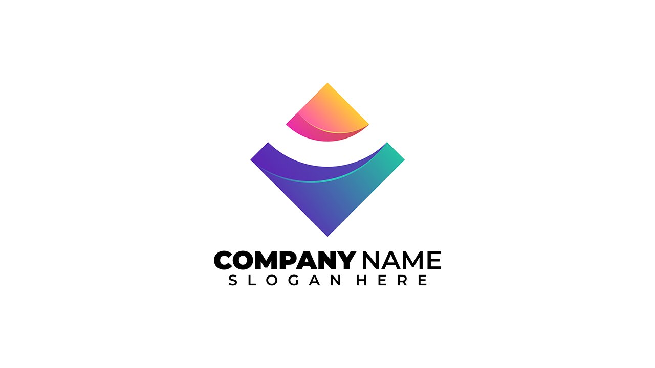 Abstract business company logo – AI Free Download