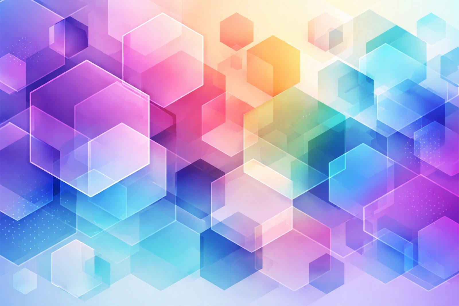 Hexagon Fragment Abstract Pattern – High Resolution Geometric Background Download