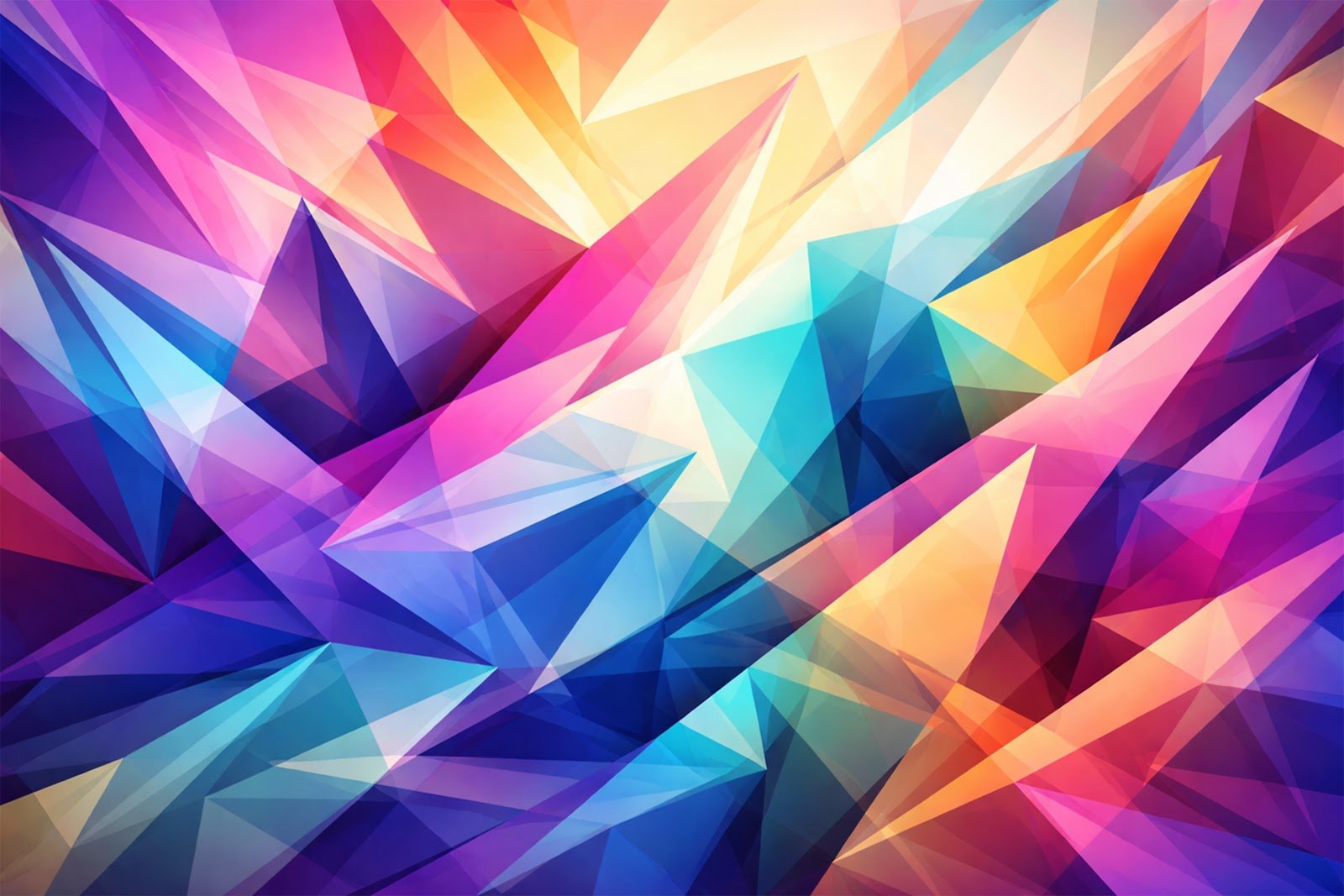 Random Polygon Shards Abstract Background – High-Resolution Graphics Free Download