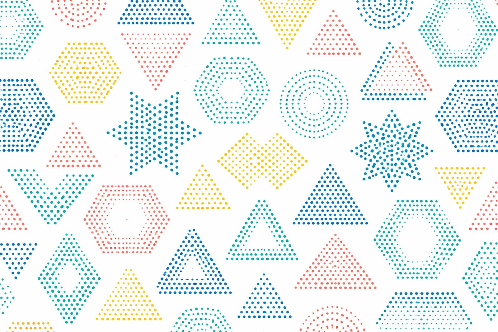Dots Forming Geometric Shapes Background – Modern Abstract Pattern Free Download