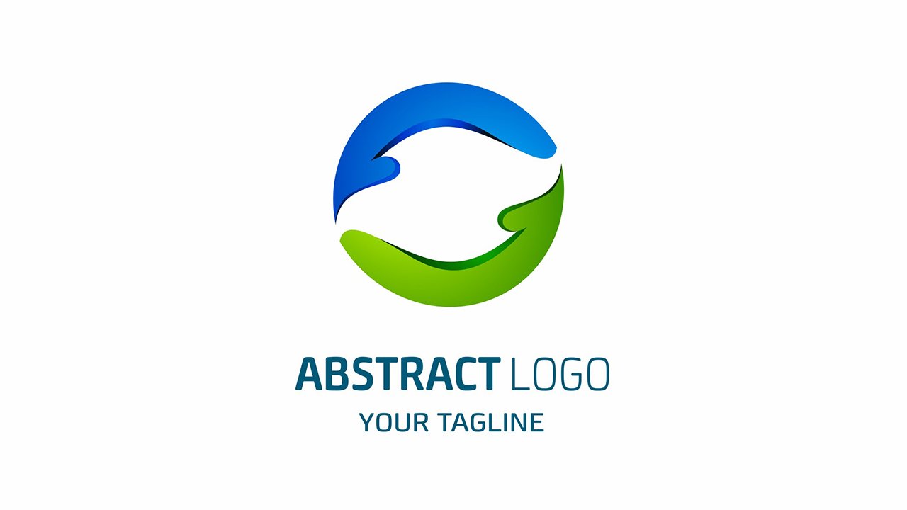 Abstract company logo – AI Free Download