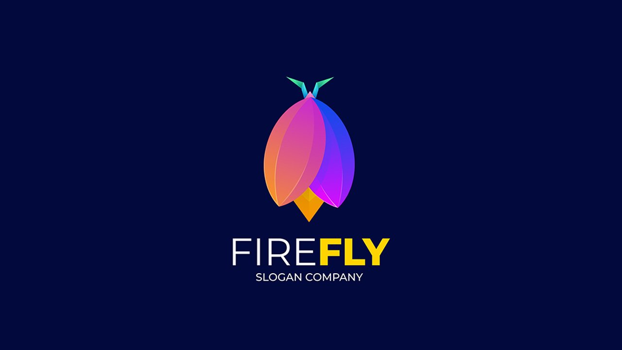 Firefly branding logo template – AI Free Download