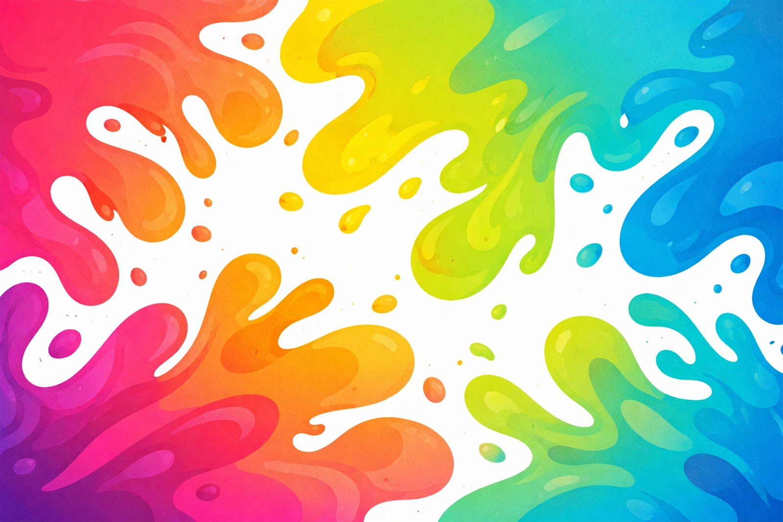 Abstract Paint Spill Silhouettes Background – Creative Artistic Shapes Free Download