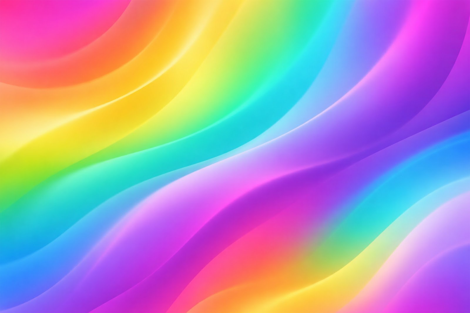 Abstract Multicolor Flowing Gradient Shapes Background – Free Download