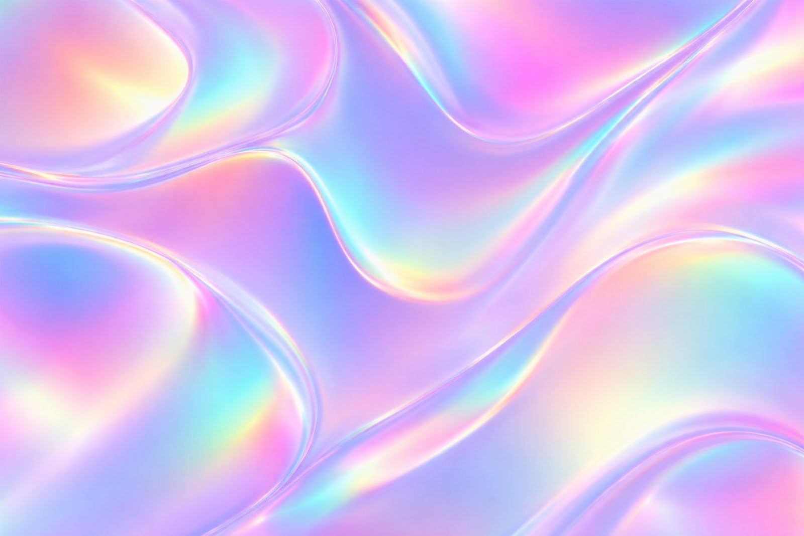 Iridescent Color Shift Abstract Shapes Background – Futuristic Gradient Design Free Download