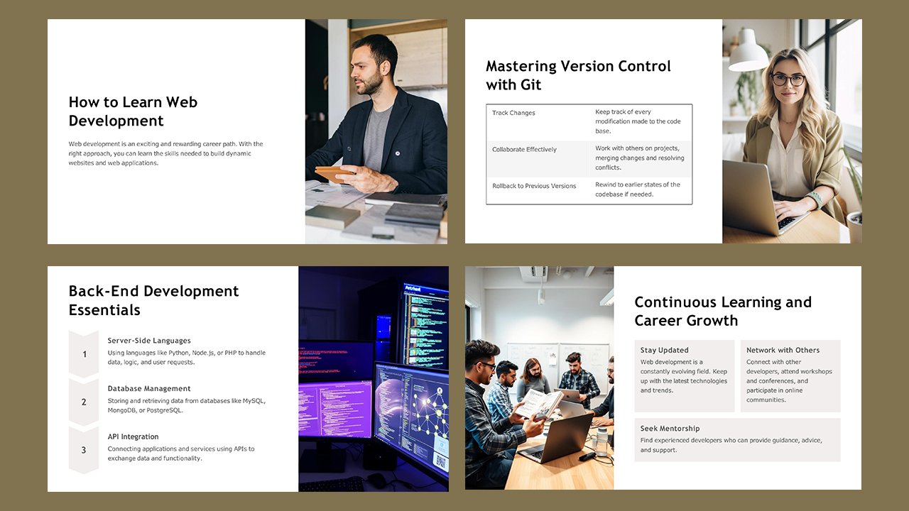 Free Web Development Concept Slides themes and PowerPoint templates – Microsoft Powerpoint Templates Free Download
