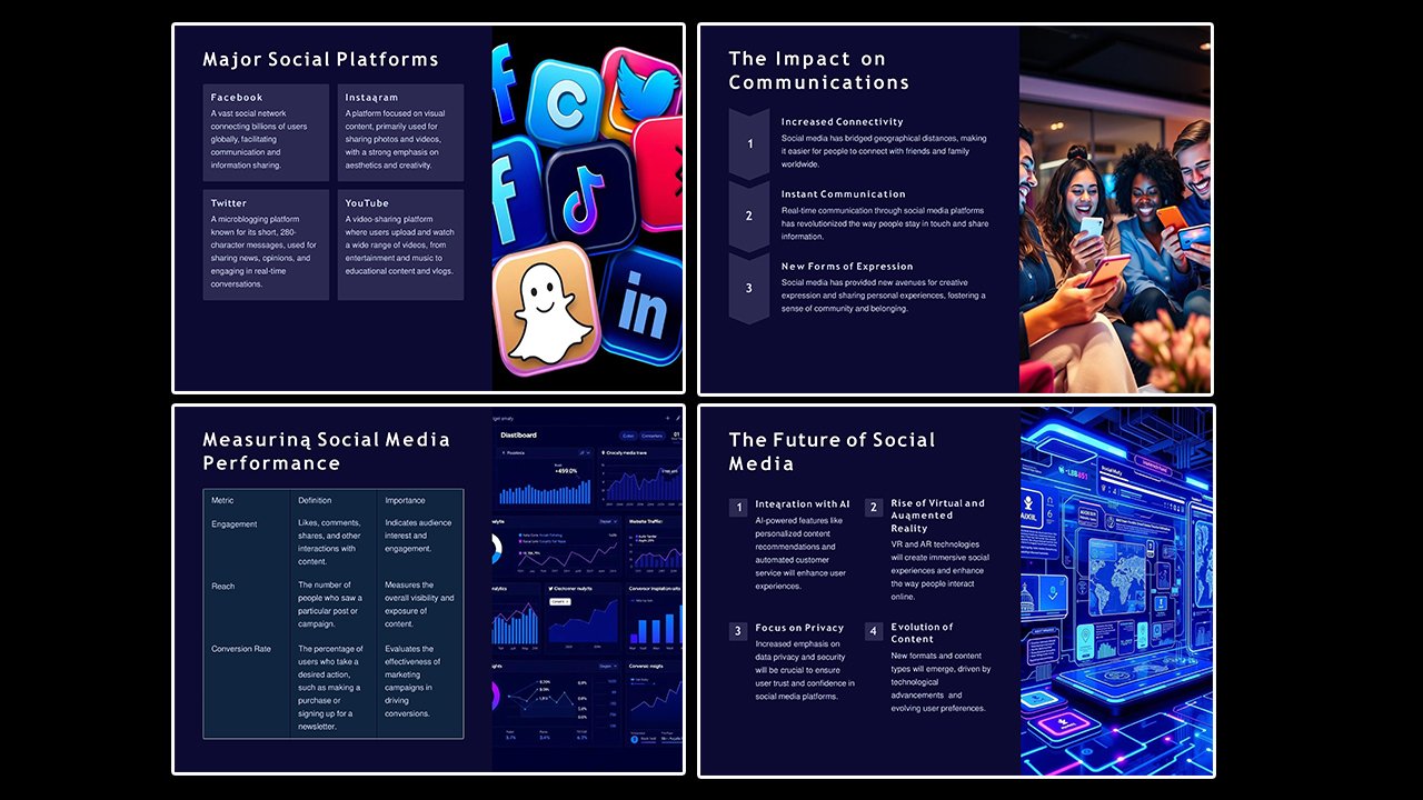 Free Social Media Concept Slides themes and PowerPoint templates – Microsoft Powerpoint Templates Free Download