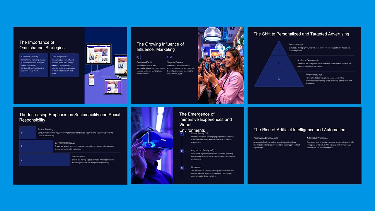 Free Digital Marketing Trends Concept Slides themes and PowerPoint templates – Microsoft Powerpoint Templates Free Download