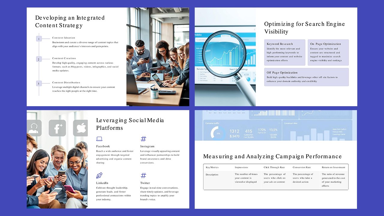 Free Digital Marketing Strategy Concept Slides themes and PowerPoint templates – Microsoft Powerpoint Templates Free Download