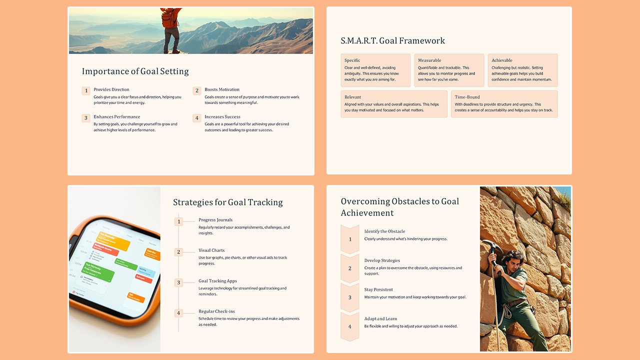 Free Goal Plan Concept Slides themes and PowerPoint templates – Microsoft Powerpoint Templates Free Download