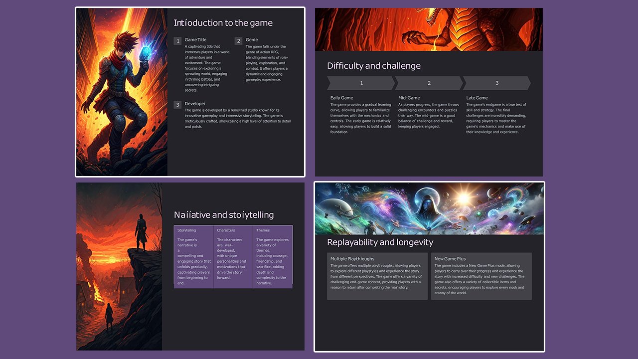 Free Game Review Concept Slides themes and PowerPoint templates – Microsoft Powerpoint Templates Free Download