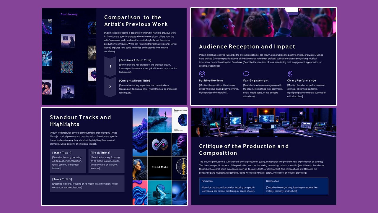 Free Music Review Concept Slides themes and PowerPoint templates – Microsoft Powerpoint Templates Free Download